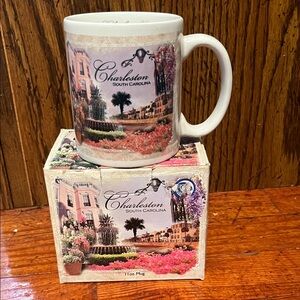 Charleston South Carolina Scenic White Ceramic Mug - Souvenir Gift